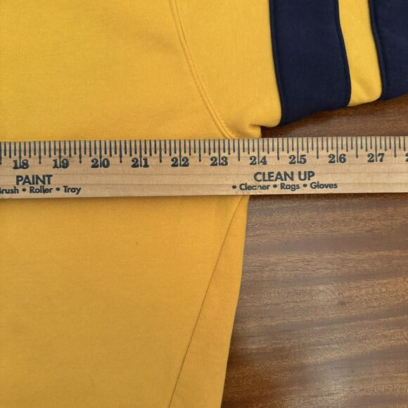 NHL Nashville Predators‎ Hoodie Large 42/44 Yellow Pullover Sweatshirt Kangaroo - Picture 8 of 9